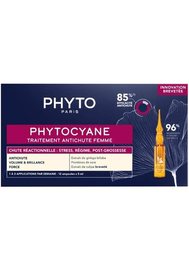 Phyto Phytocyane Kadın Tipi Dönemsel Saç Dökülmesi 5mlx12 Ampül