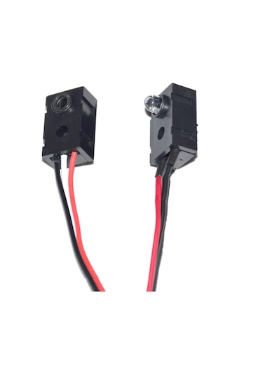 Robizstore-Dc 5V Beam Sensör Çift 30Cm Engel Algılayıcı Kapı Pencere Fotosel