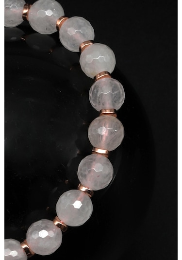 Alibaba Doğaltaş Selenit Doğal Taş Makrome Örme Bileklik Çok Renkli