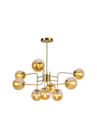 Chiaro 9'lu Glop Avize Gold