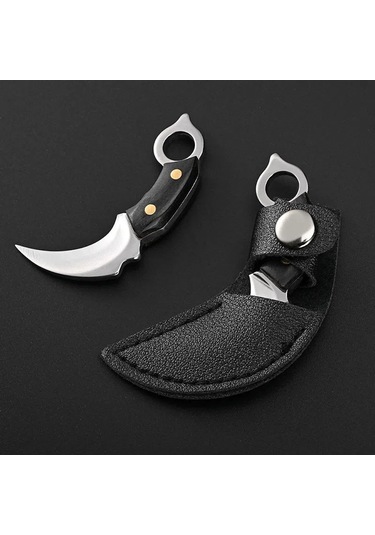 MSO Outdoor Paslanmaz Çelik Mini Pençe Çakı Siyah