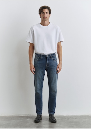 Mavi - London Regenarative Koyu Mavi Jean Pantolon 0010172-90981 Koyu Mavi