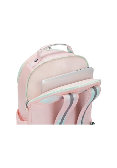 Kipling Seoul Lap Okul Çantası Blush Metallic Kı7135e7l Çok Renkli