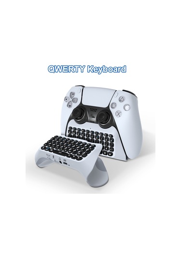 Playstation 5 Klavye İçin Kablosuz Klavye 3.0 Kontrol Cihazı Sohbet Paneli