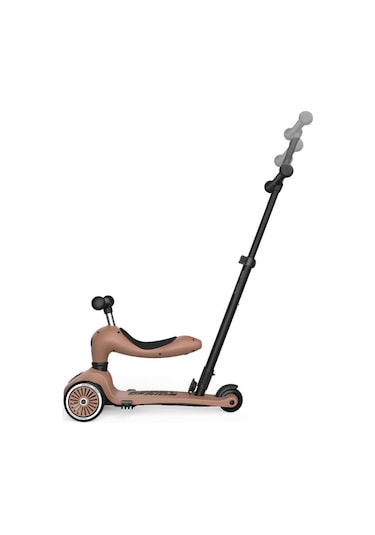 Scoot And Ride Push And Go Ebeveyn Kontrollü Çocuk Scooter Mocha 240527-00820 Mocha