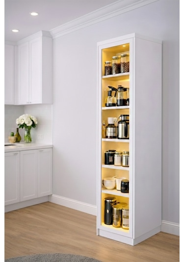 Reflekte Bronz Camlı Ünite, Çok Amaçlı Dolap, Vitrin Renkli