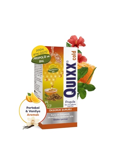 Quixx Cold Propolis Şurup 100 Ml 8699832570014
