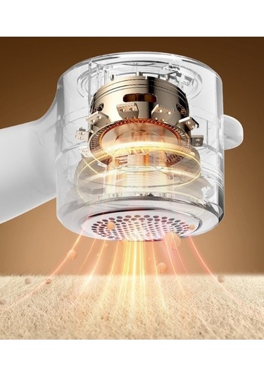 Dancemonkey Lichen Giysi Pom Pom Düzeltici, Şarj Edilebilir Tıraş Makinesi Li Beyaz