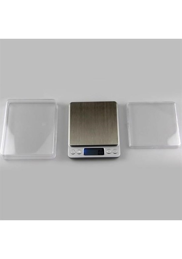 Zmc Bilişim Dijital Hassas Mutfak Terazisi Hassas Tartı 2000 Gr/01 Gr Hassasiyet Çok Renkli