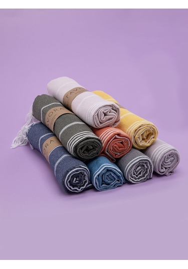 Favora Peştamal Plaj Havlusu 90x140 - Haki