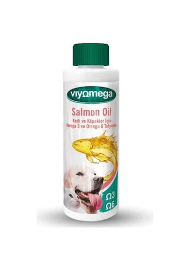 Bio Petactive Optibiomega Salmon Oil Omega 3 ve Omega 6 Kedi Balık Yağı 250 ML