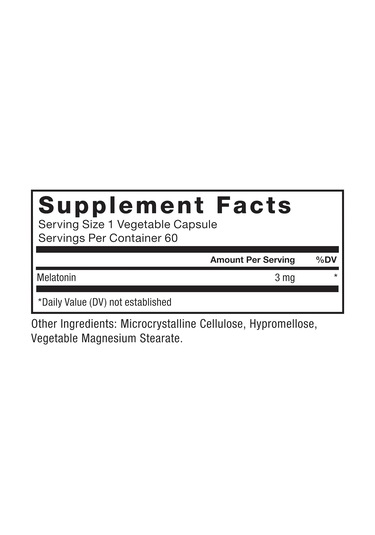 Force Factor 3mg, Drug-free Supplement, Vegan, Non-g...