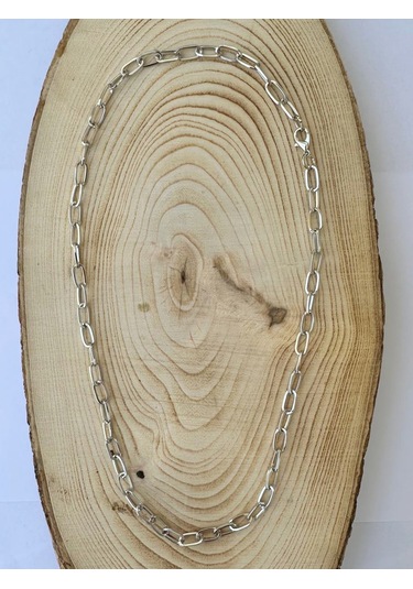 Paytak Moda Gümüş Rengi Zincir Kolye Unisex Zincir Kolye Pytkznckly242 Gümüş