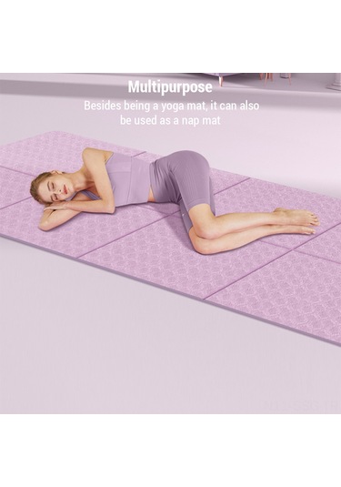 Springsun Katlanabilir Tpe Yoga Matı: Kaymaz, Taşınabilir Ve Pratik Egzersiz Matı