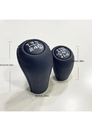 Xuweiwei Siyah Silikon Vites Topuzu Siyah Deri Land Cruiser 70 Serisi Lc70 Lc76 Lc79 Uyumlu Dayanıklı Araç Aksesuarı