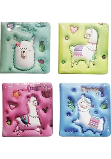 Sukuşi Not Defteri 96 Sayfa 9,5x10cm Lama - 1 Adet Çok Renkli
