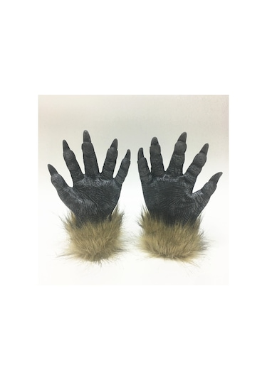 Kurt Adam Başlı, Tam Başlı, Korkunç Şeytanlı, Maskeli Balolu, Cosplay Eldivenli Cadılar Bayramı Maskesi, Zqkla Diğer