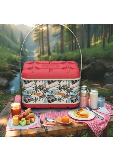 28 Lt Pro Eva İzolasyonlu Çanta 1176 Soft Cooler Kırmızı