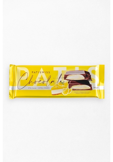 Patiswiss Limonlu Krema Dolgulu Sütlü Çikolata 240 G