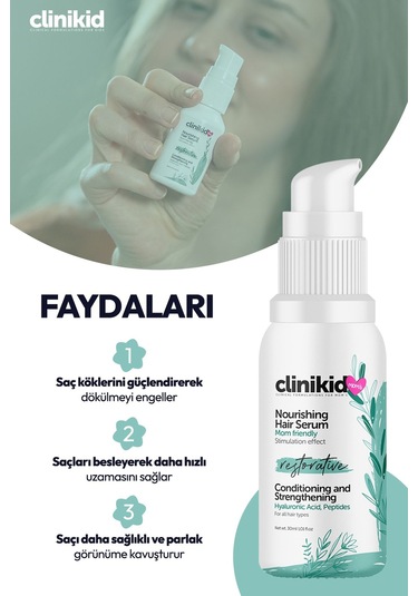 Anneler Için Onarıcı Ve Güçlendirici Saç Bakım Serumu