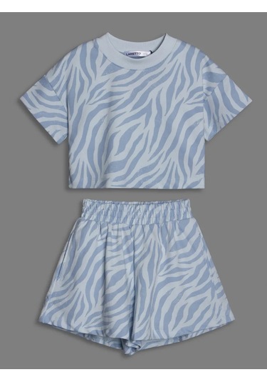Laretto Kız Çocuk Yazlık Takımı 446051461 Mavi