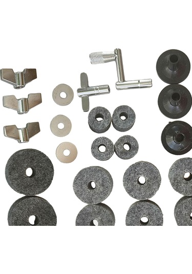 Homyl Yedek Zil Parçaları Hi Hat Debriyaj Keçe Davul Tuşları