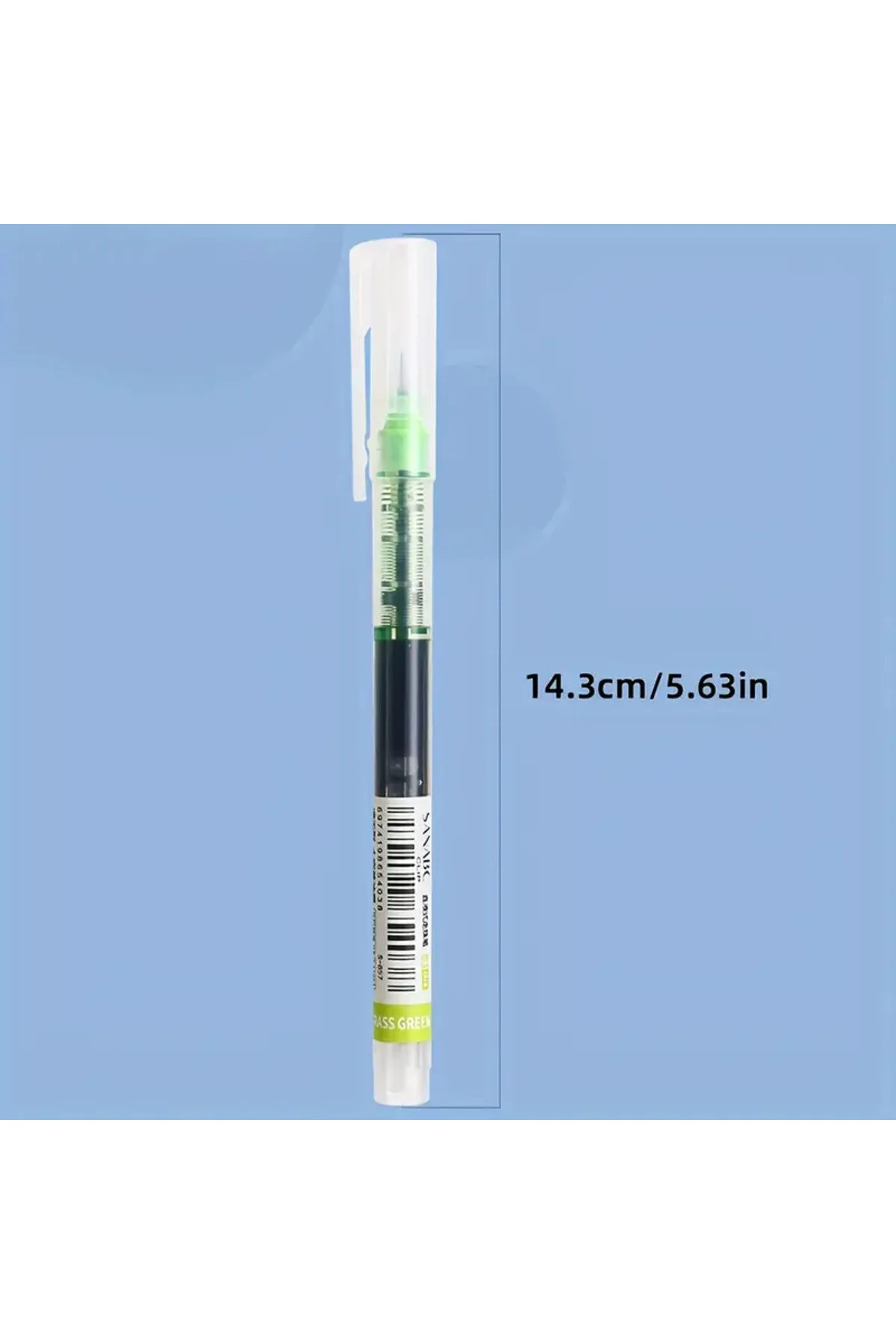 12 Adet Hızlı Kuruyan Nötr Renk Tükenmez Kalem - 0.5mm İğne Karbon Kalem Çok Renkli