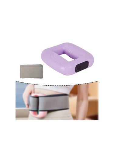 Suntek Elektrikli Masaj Halkası Kompakt El Aleti Yetişkinler Menekşe