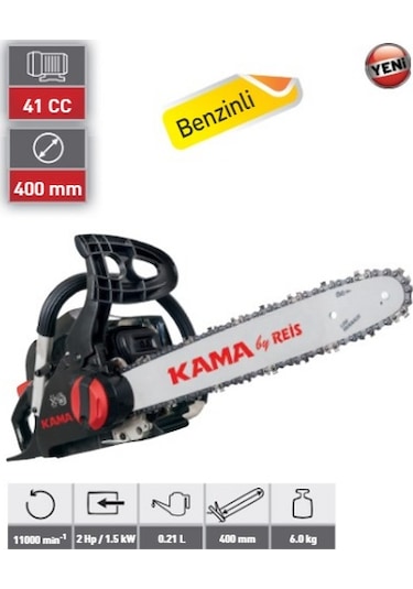 Kama By Reis Benzinli 41cc 1.9hp Motorlu Testere