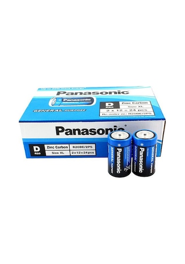Panosonic Büyük Boy D Pil 24 Lü  Paket