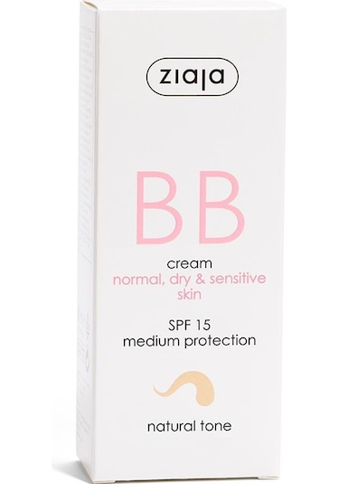 Ziaja Normal Kuru ve Hassas Ciltler İçin BB Krem Doğal Bej SPF15 50 ML