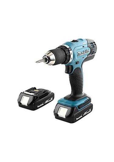 Makita DDF453SYE 18V 1.5 Ah Li-ion Çift Akülü Darbesiz Vidalama