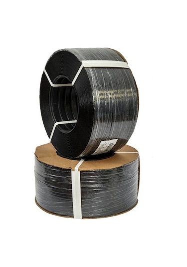 Tanpet Otomatik Makine Çemberi Siyah 12 MM 3000 Metre