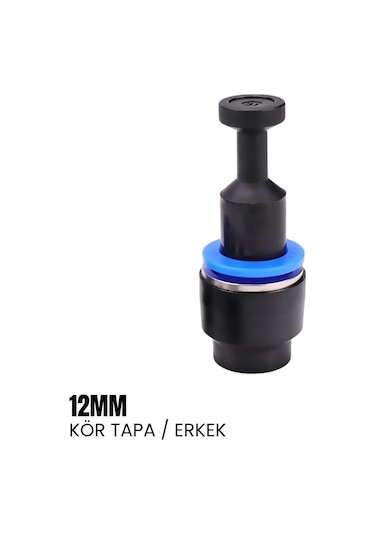 Shuıvan Pnömatik Rekor 12mm Kör Tapa Erkek Körleme - Şipşak-1564