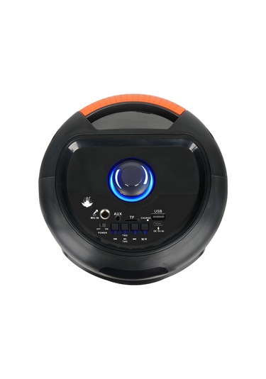 Her Yerde Eğlence Seninle: Çift Güçlü Bass Hoparlör, Fm Radyo, Kablosuz Karaoke Mikrofon, Rgb Işıklı