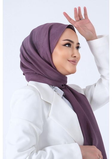 Harem Scarf Brisa Vual Şal - Mürdüm - Mürdüm