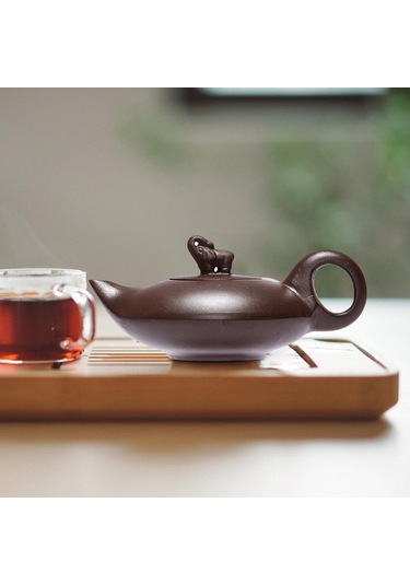 Suntek Magideal Mor Kil Koleksiyon Çaydanlık Kahverengi