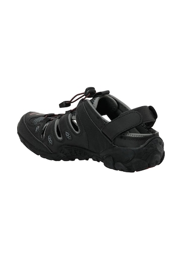 Dockers 216504 3FX Siyah Erkek Günlük Sandalet Gri - Siyah