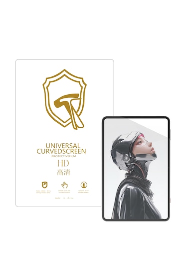 Zte Redmagic Astra Gaming Tablet İle Uyumlu Full Tpu Nano Ön Ekran Koruma Filmi Ekm104