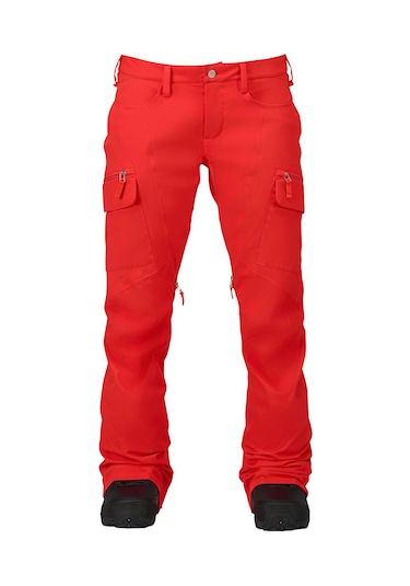 Burton Gloria Kadın Snowboard Pantolonu Kırmızı Kırmızı