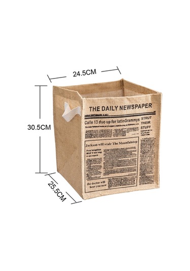 Sones Katlanabilir Jüt Saklama Kutusu İç Çamaşırı İçin Sıralama Sepeti The Daıly Diğer