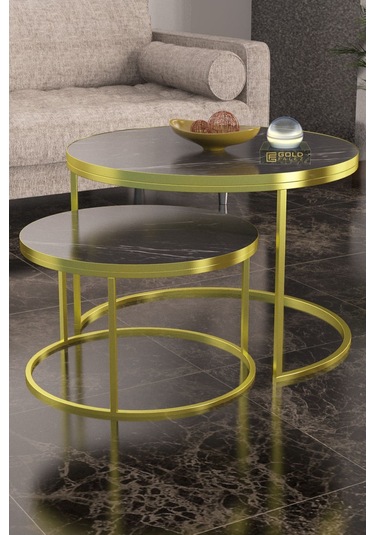 Orta Sehpa Ikili Lüx Specıal Gold Bendir