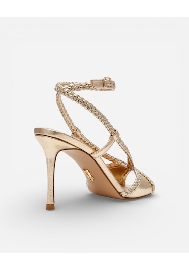 Steve Madden Reynolds Gold Kadın Sarı Topuklu Sandalet Reynolds Gold