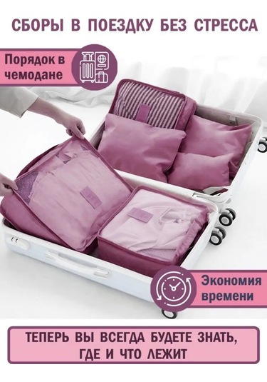 Organajzer Doroznyj Seyahat İçin Yolculuk Düzenleyici, Valiz Seti 170658684 Mavi