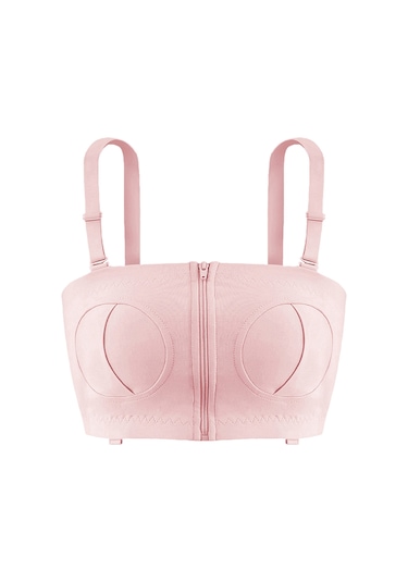 Fosenze "fa6010 Pamuklu Emzirme Sütyeni - Eller Serbest Sağma Pompası Uyumlu, Rahat Ve Nefes Alabilir"