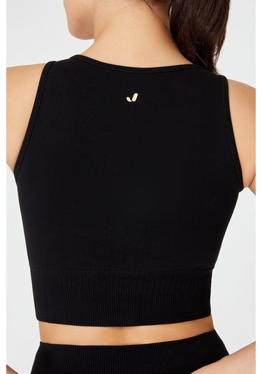 Jerf Luz Sıkılaştırıcı & Kaplı Spor Sütyeni Siyah