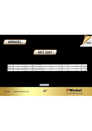Winkel Lcd Led-2261 Takım 3 Lü-hwt32d042 Le82n11hm-32brd0332brd0332brd03