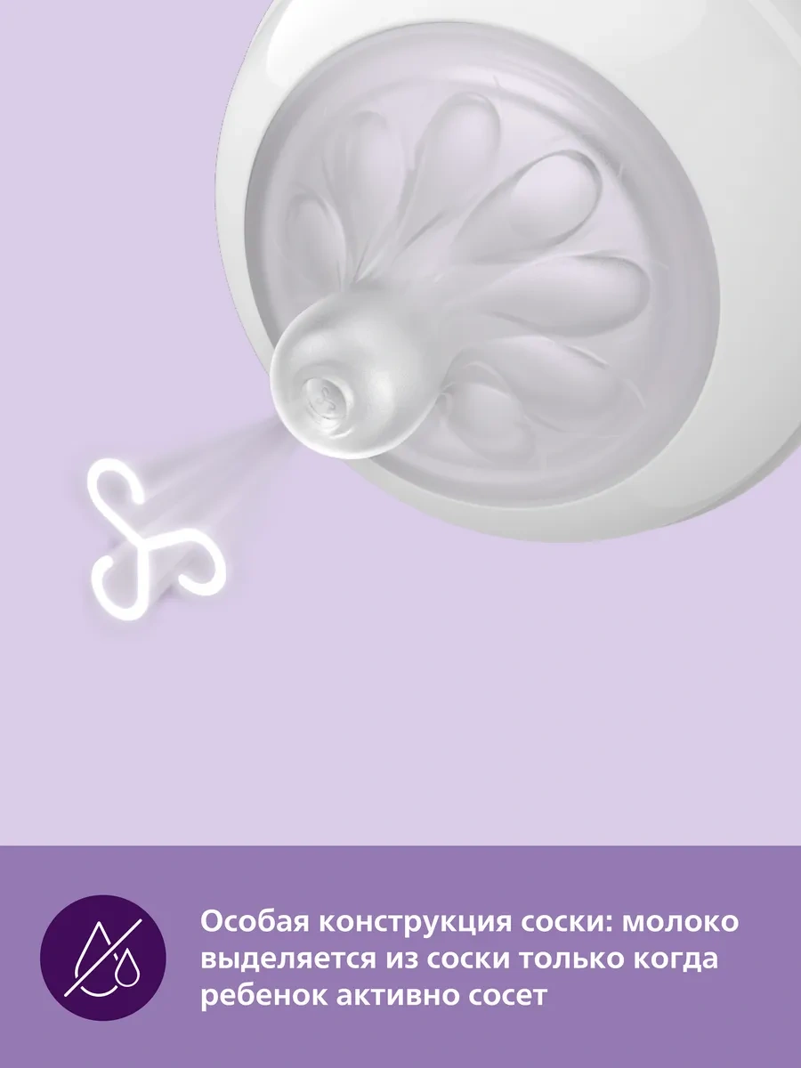 Philips Avent Hızlı Akışlı Pipa Natural Response Scy965/02, 6 Ay+ 162346461 Beyaz
