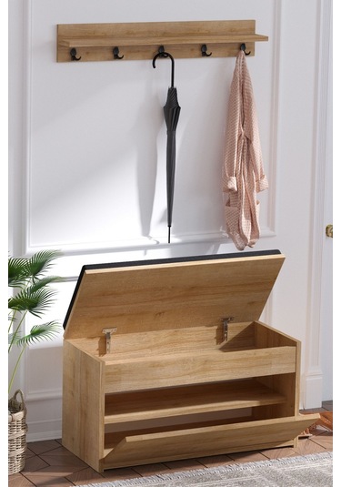 Decormet Bobby Ayakkabılık Safir Meşe Diğer