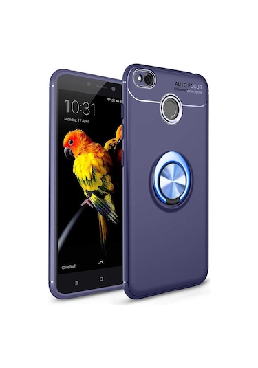 Xiaomi Redmi 4X Kılıf Yüzüklü Magnetli Ravel Case